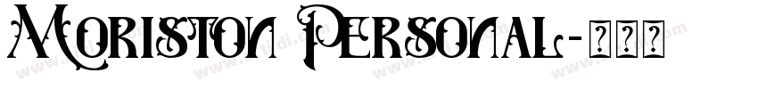 Moriston Personal字体转换